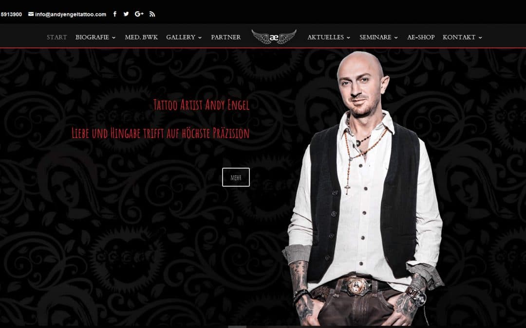 Tattoo Artist Andy Engel