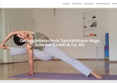 Orthopädietechnik Sanitätshaus Hugo Scheder GmbH & Co. KG